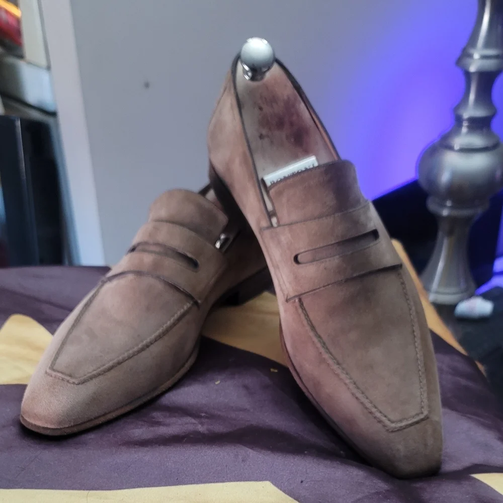 Berluti Andy Demesure Suede Loafers - Picture 13 of 13